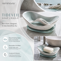 Reminovia™ Tideshell Layered Soap Dish