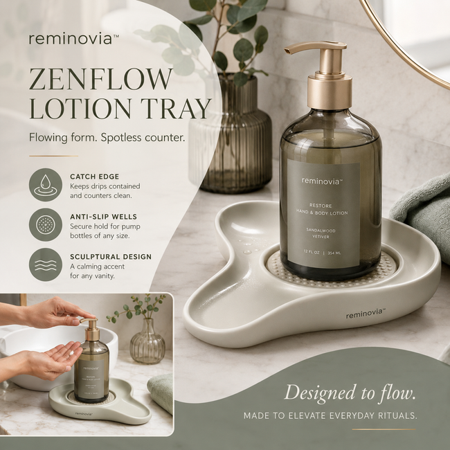 Reminovia™ Zenflow Lotion Tray