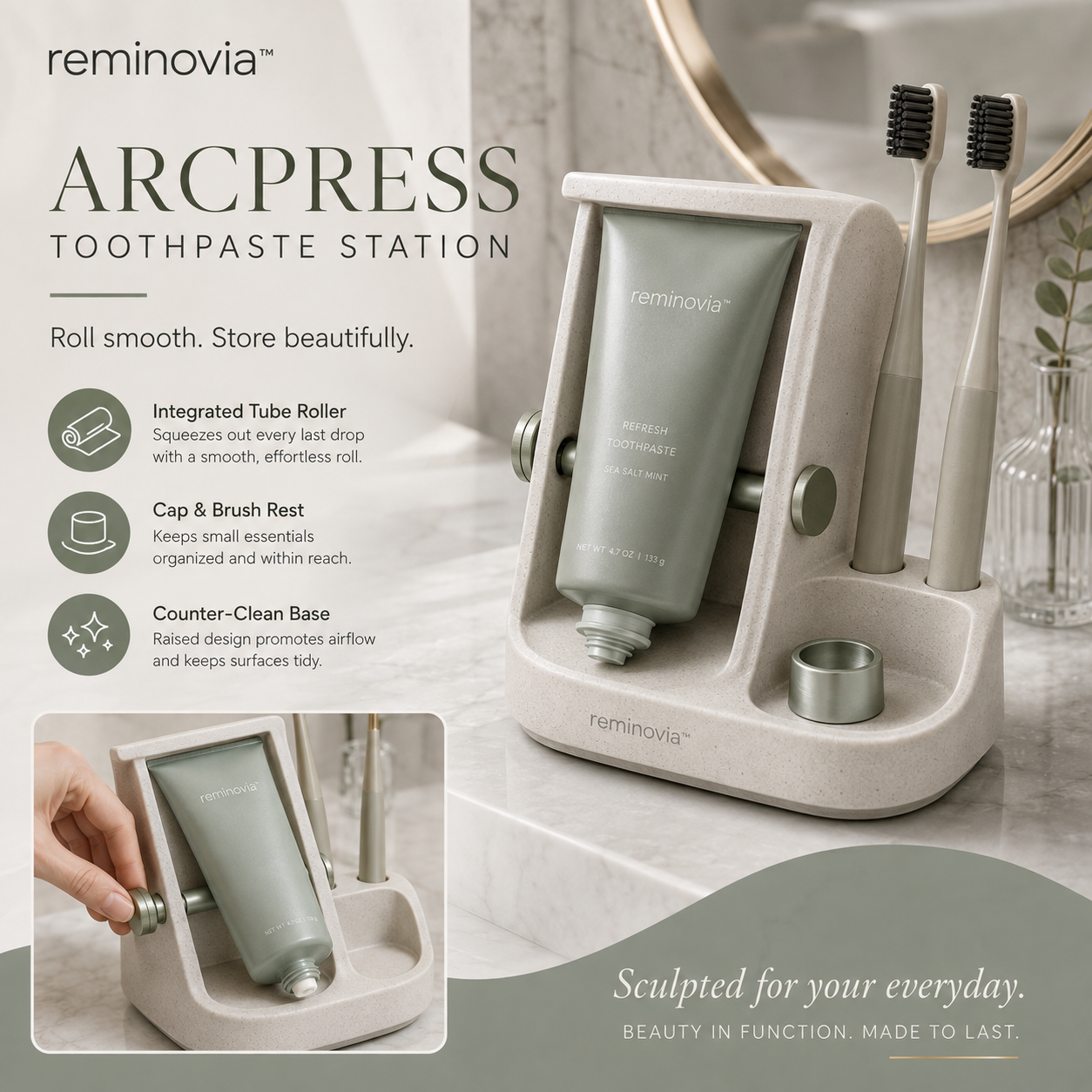 Reminovia™ Arcpress Tube Organizer