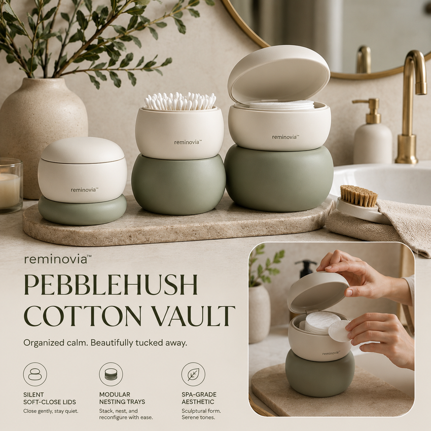 Reminovia™ Pebblehush Cotton Vault Set